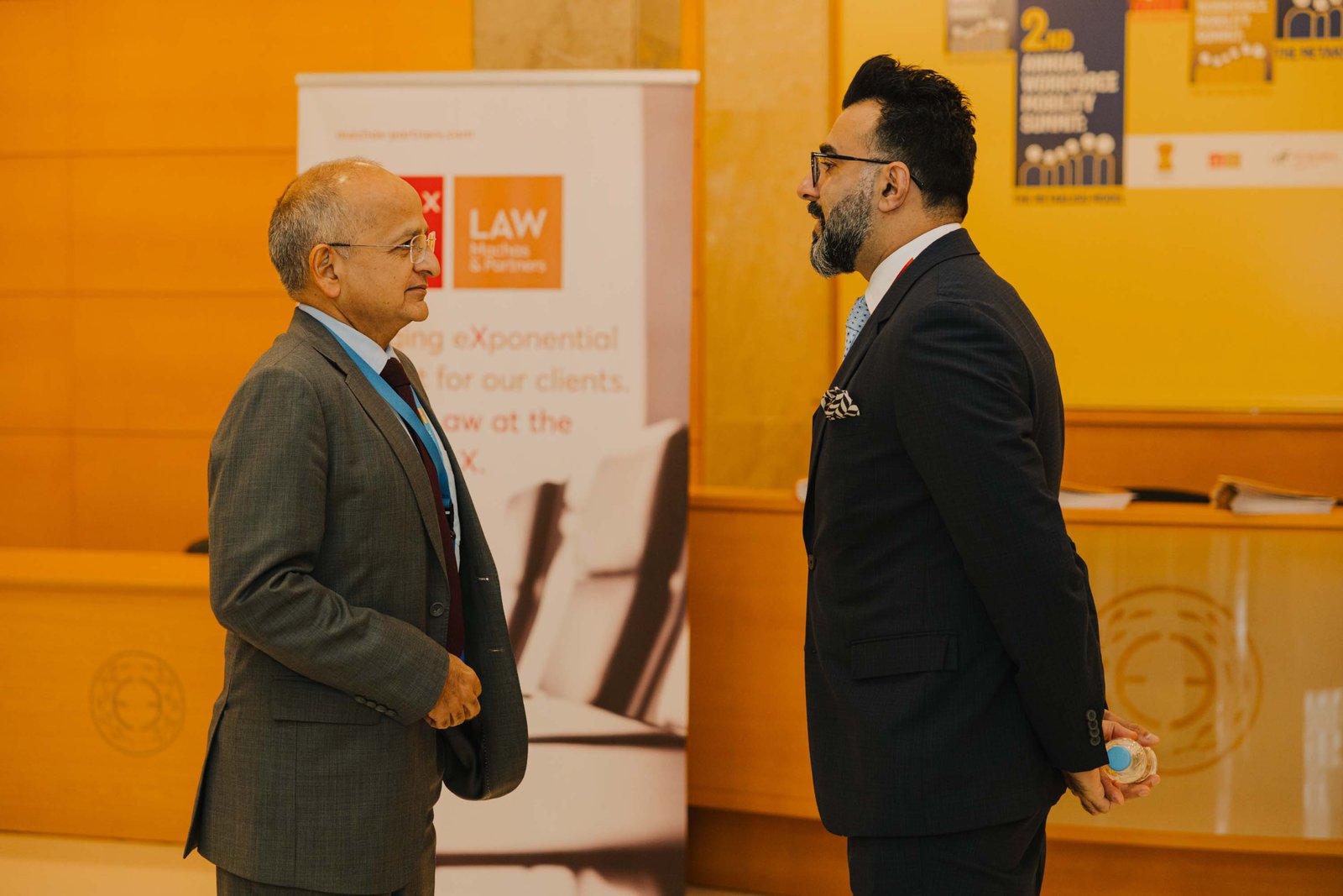 Networking at the event