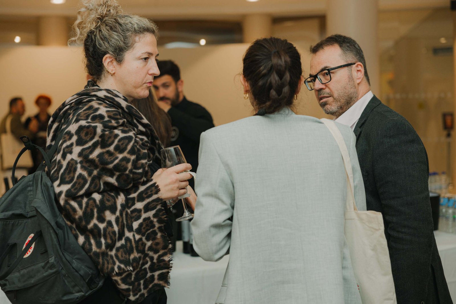 Networking at the event