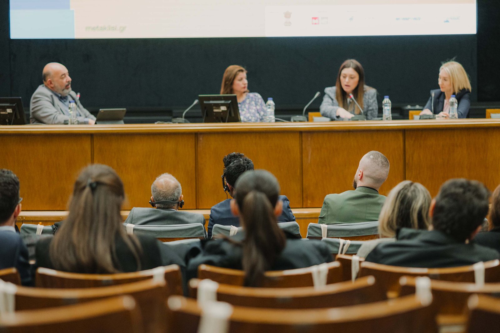 Panelists in discussion