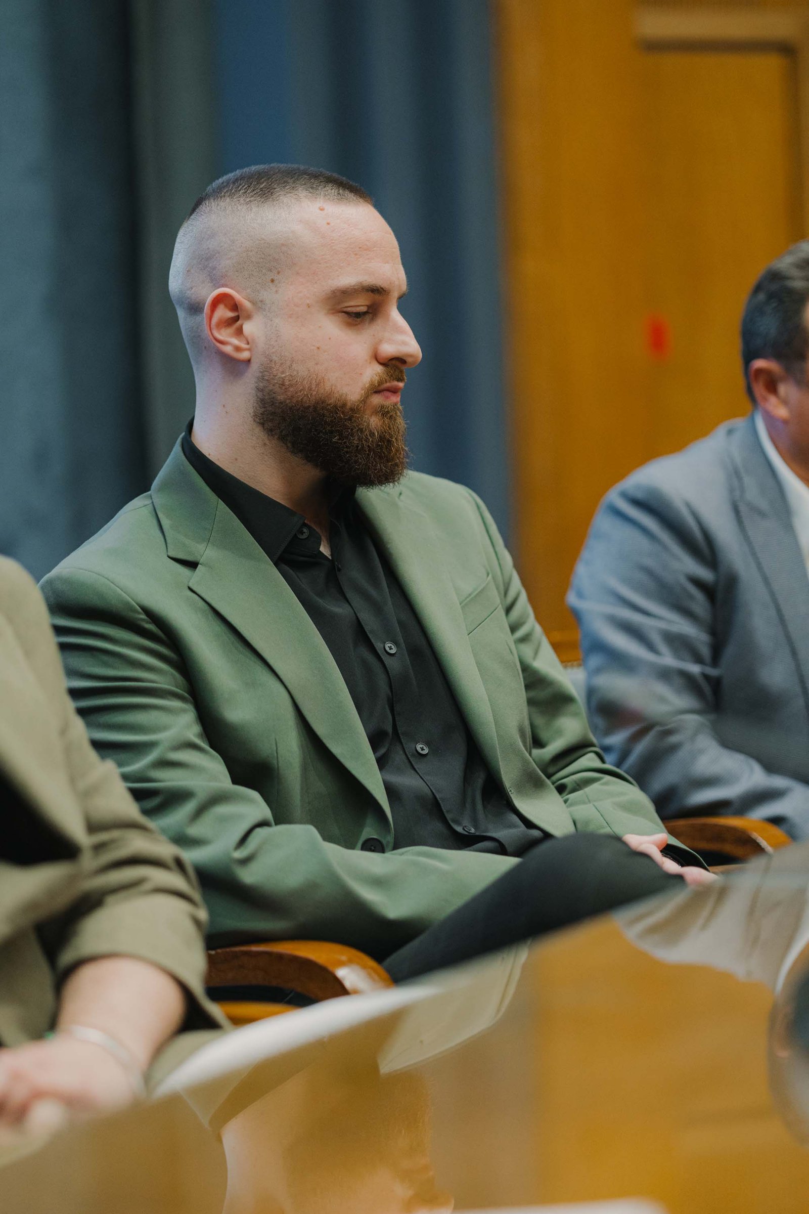 Panelists in discussion