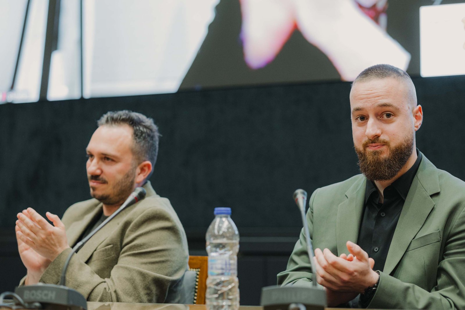 Panelists in discussion